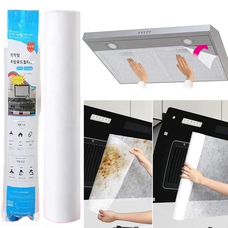 Home Cooking Oil Disposal - Heavy-Duty Range Hood Filter, Oil Absorbing