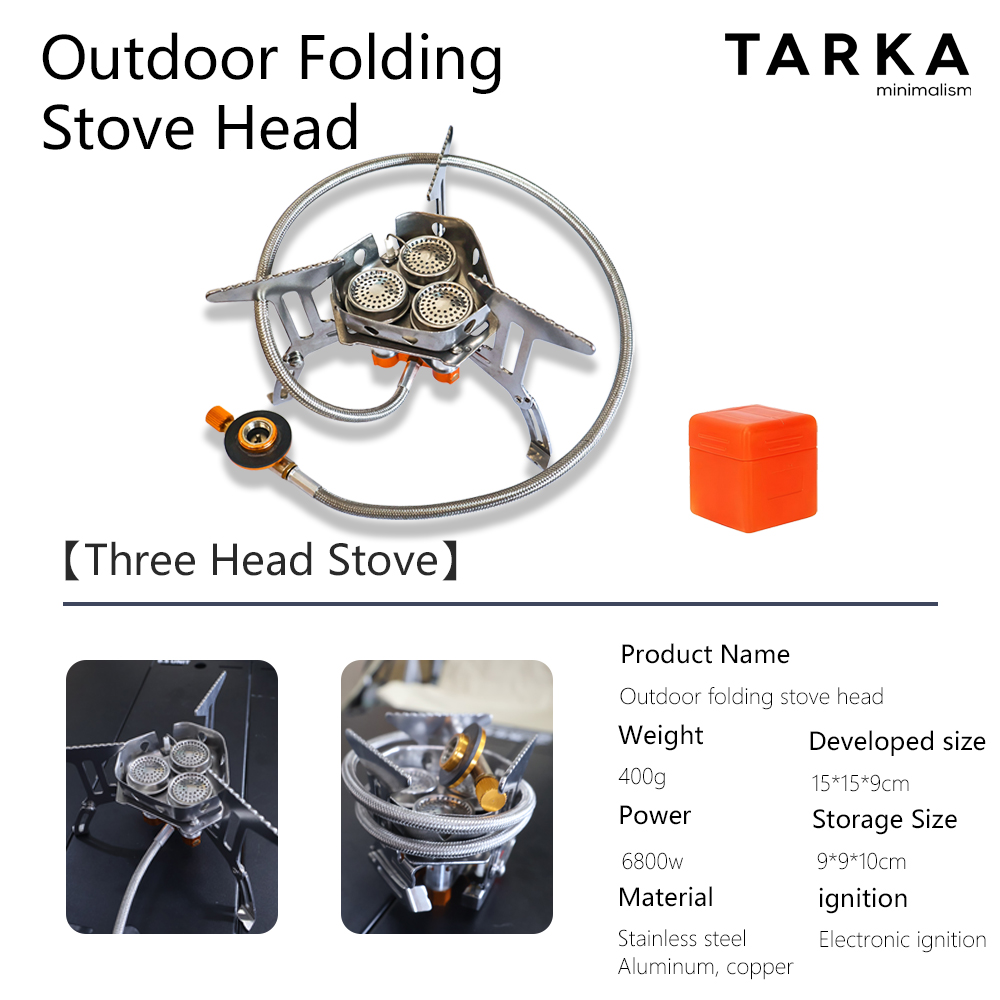 Home Cooking Gas Stove - TARKA Camping Gas Stove 5800w 3