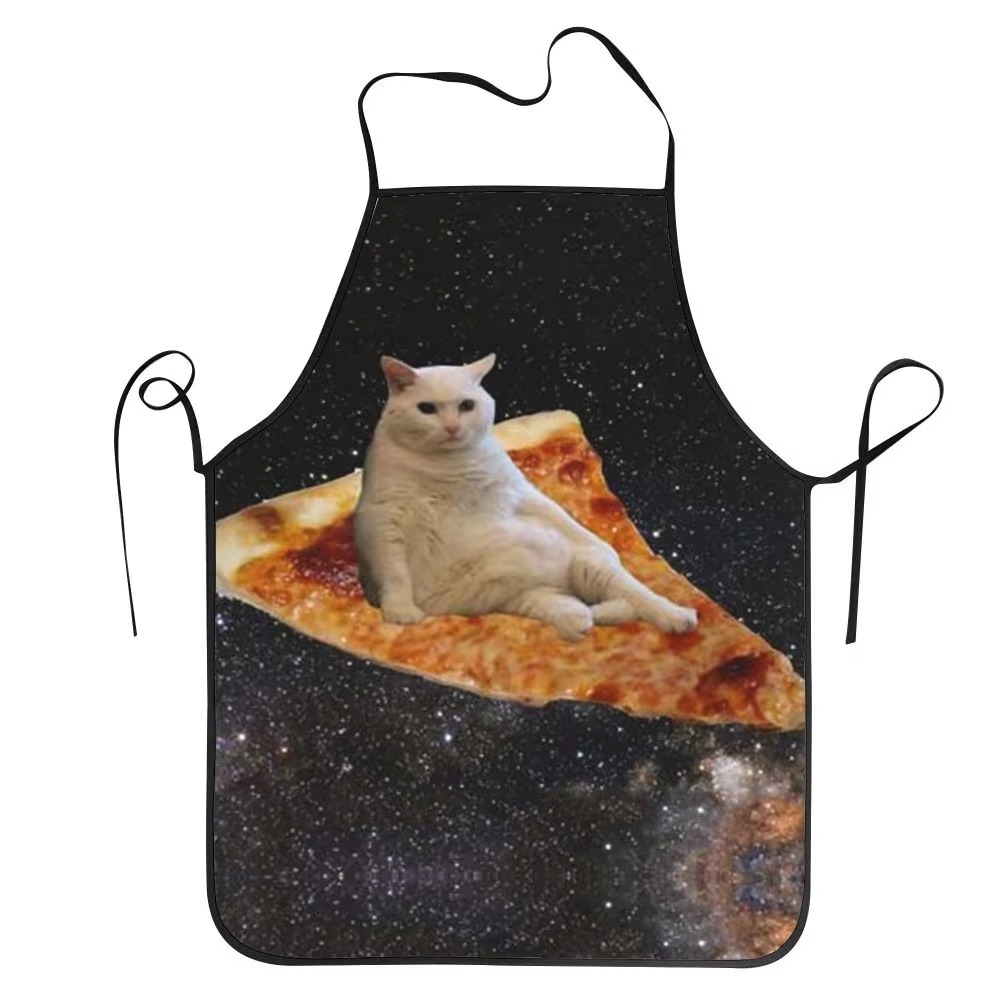 1PC Unisex Space Pizza Cat Apr - Home Cooking Chef review and price