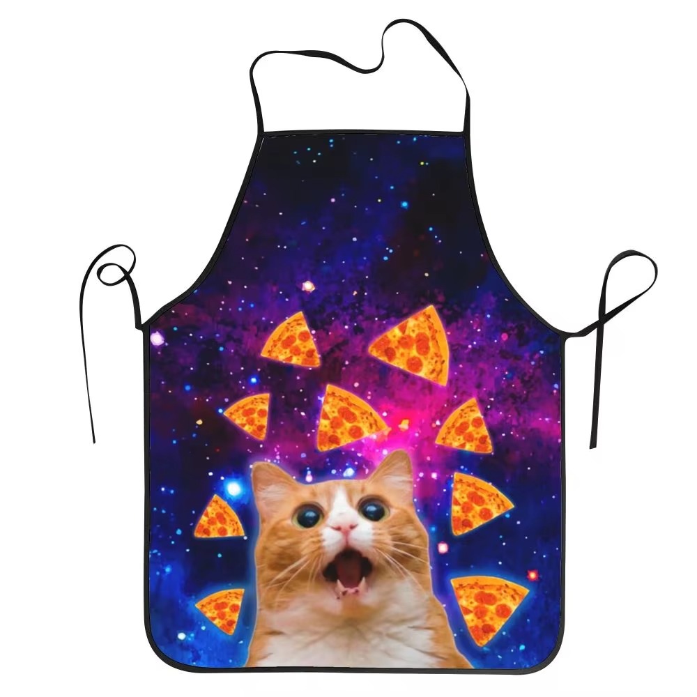1PC Unisex Space Pizza Cat Apr - Home Cooking Chef review and price