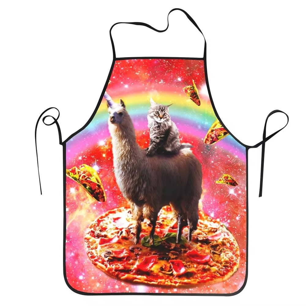 1PC Unisex Space Pizza Cat Apr - Home Cooking Chef review and price