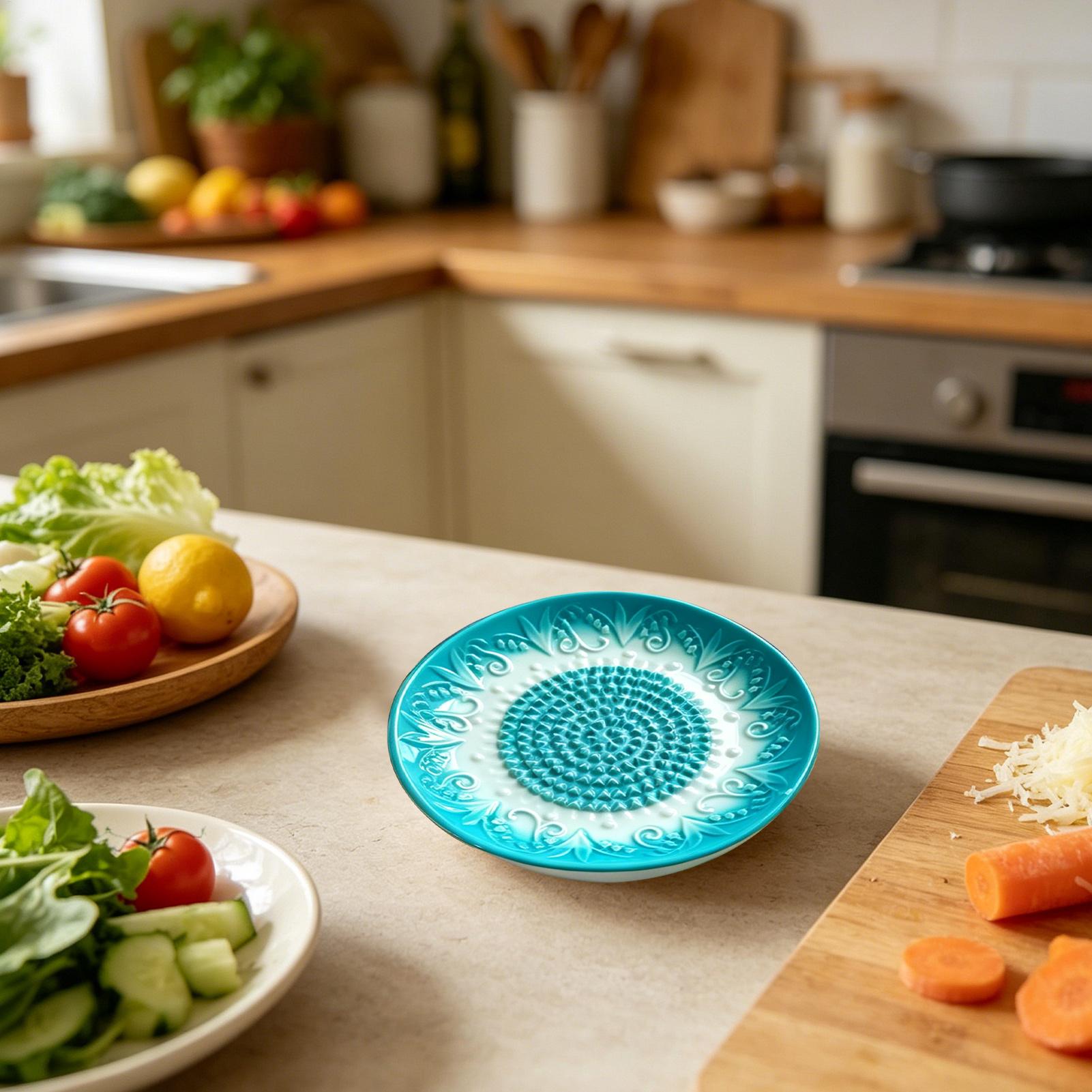 Ceramic Garlic Grater Plate Em - Home Cooking Chef review and price