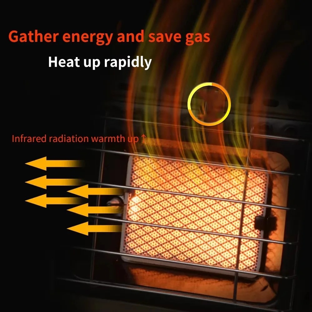 Portable 1.5KW Gas Stove Heate - Home Cooking Heater review and price