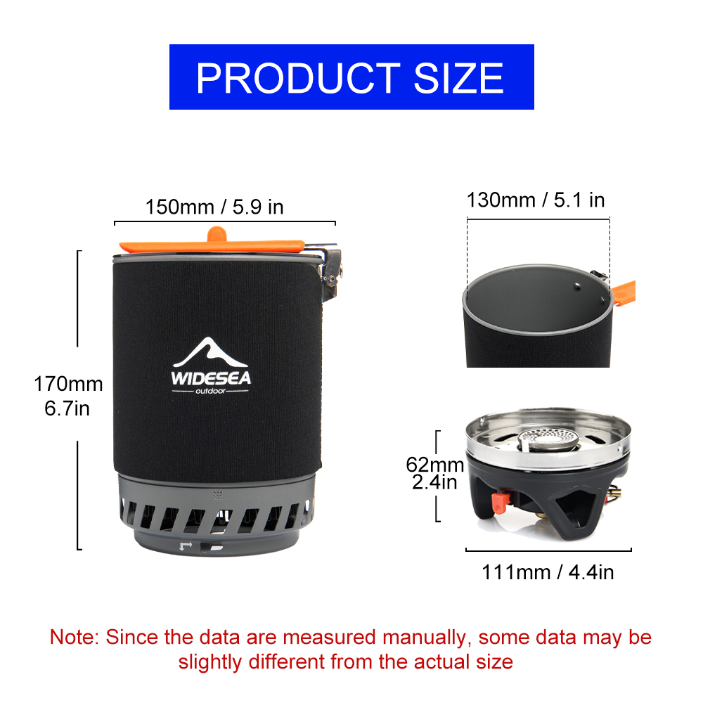 Widesea Camping Cooking System - Home Cooking Gas Stove review and price