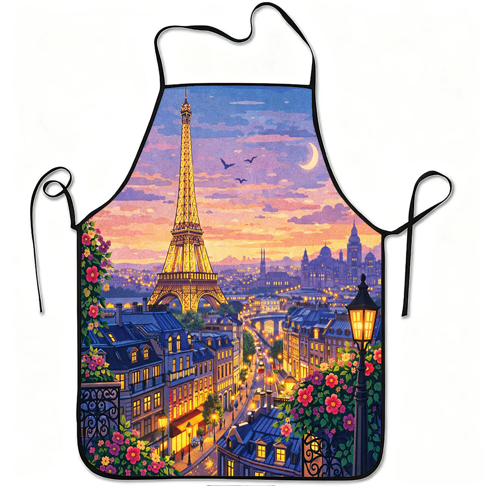 Paris Eiffel Tower Apron, Roma - Mom'S Home Cooking review and price