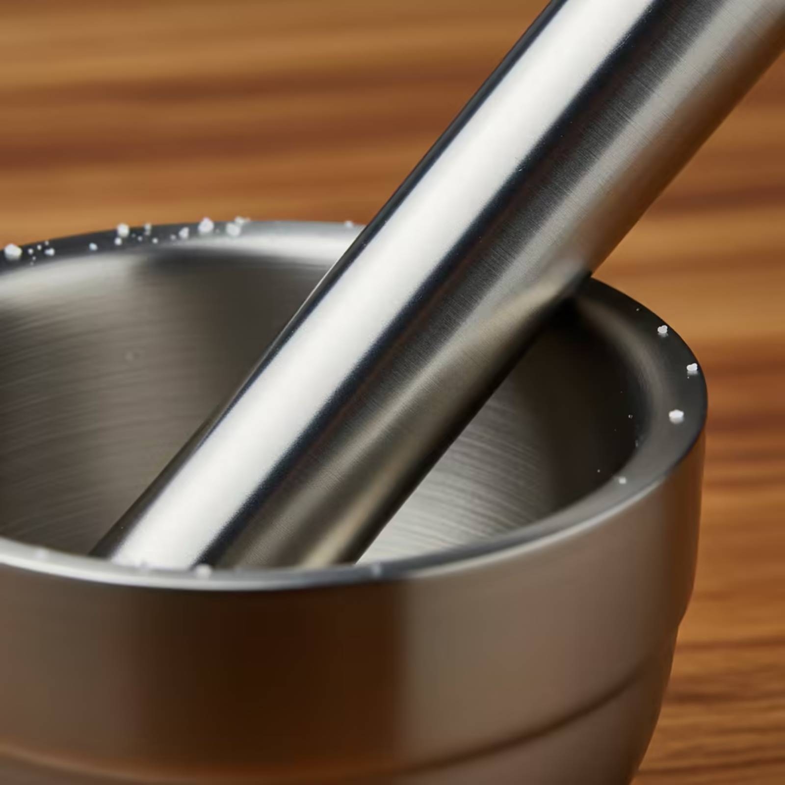 Mortar and Pestle with Lid Mes - Home Cooking In review and price