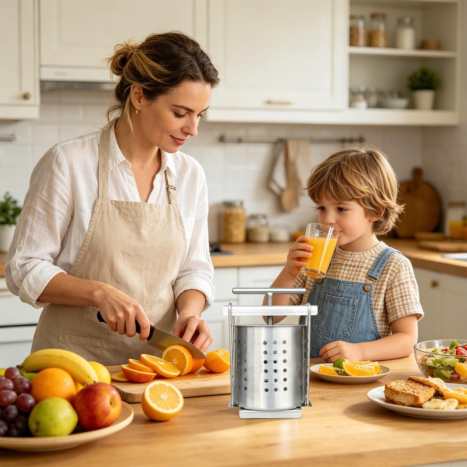Fruit Wine Press 2.5L Stainles - Home Cooking Chef review and price