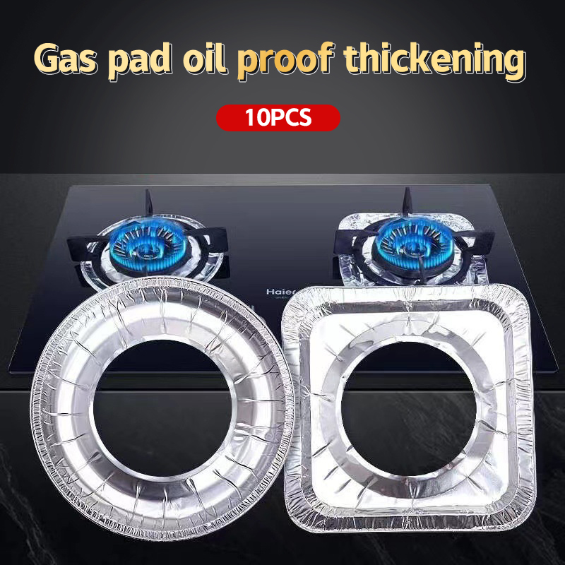 10Pcs/set Thickened Aluminum F - Home Cooking Gas Stove review and price