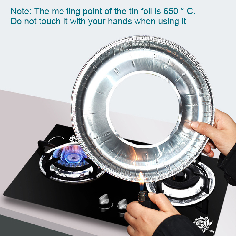 10Pcs/set Thickened Aluminum F - Home Cooking Gas Stove review and price