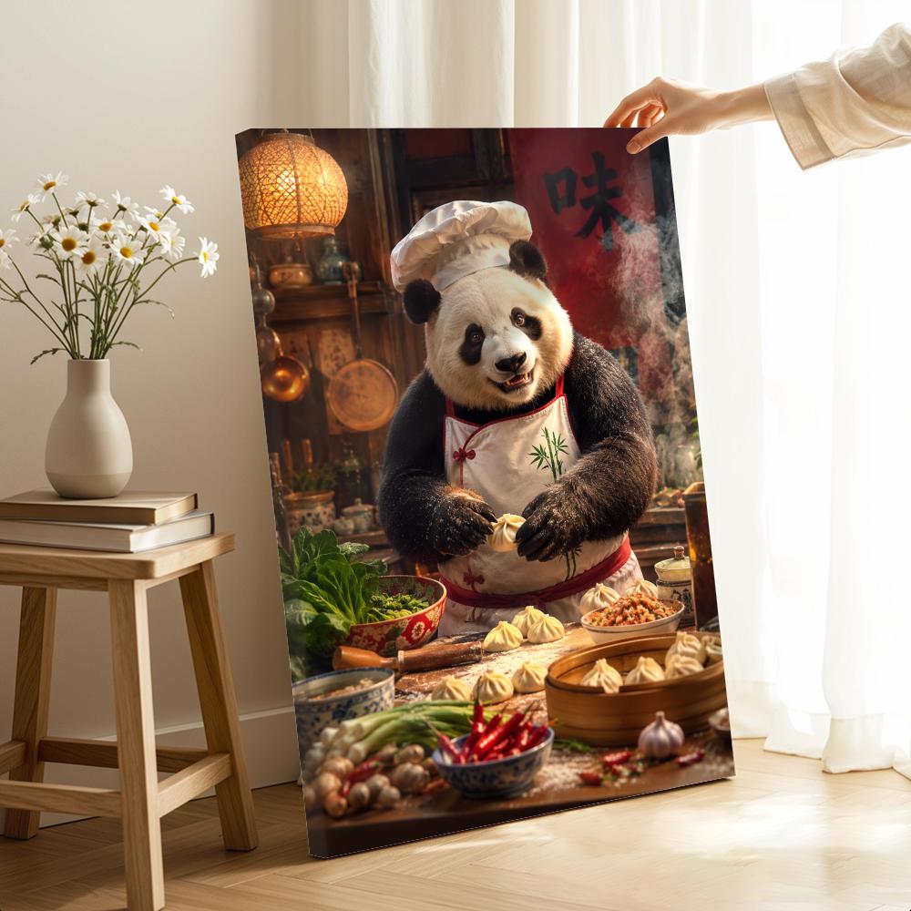 Gorilla cooking kitchen Framed - Home Cooking In review and price