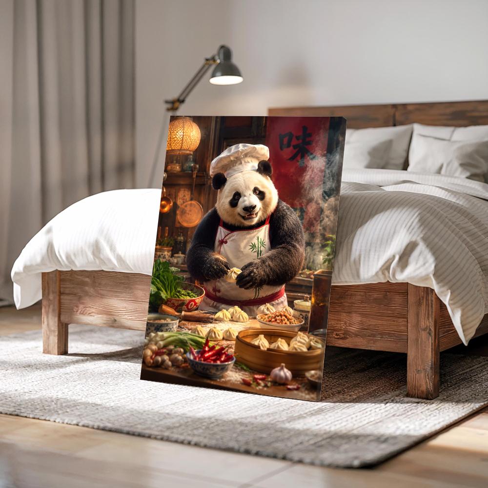 Gorilla cooking kitchen Framed - Home Cooking In review and price